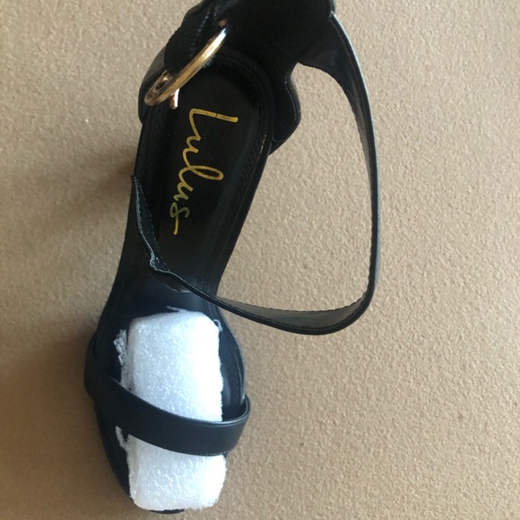 Lulus Black Heels - Picture 2 of 3